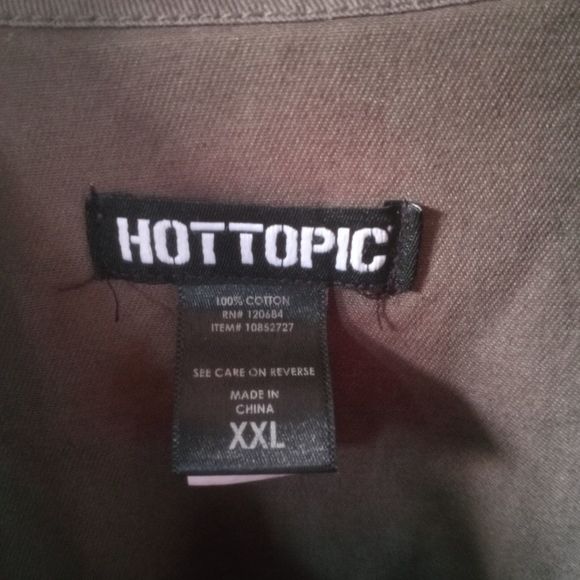 Hot topic Military top unisex size xxl (box D) - Picture 4 of 4